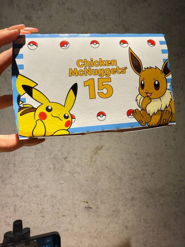 Pikachu McNugget Box